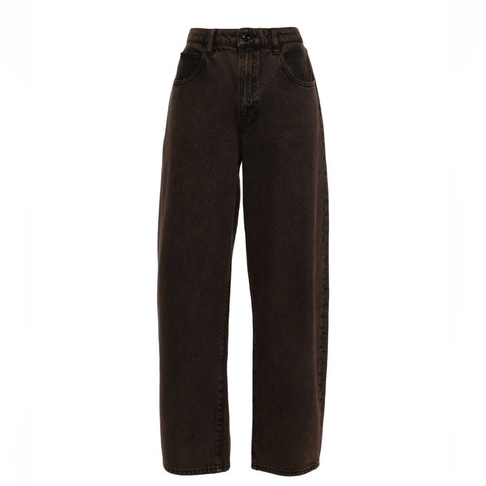 Frame Barrel Jeans , Brown, Size 26